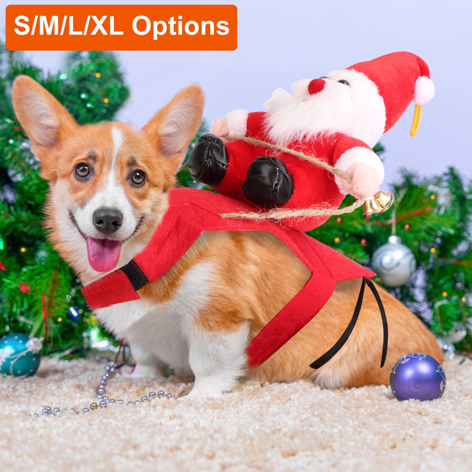 Santa Rider Pet Coat